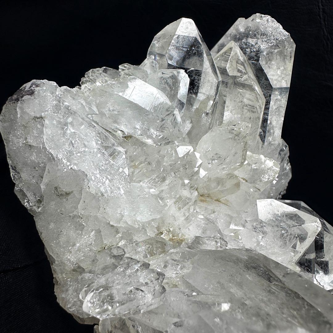 希少高透明度❗️マニカラン産☆虹入り☆ヒマラヤ水晶クラスター超強いパワーA1347