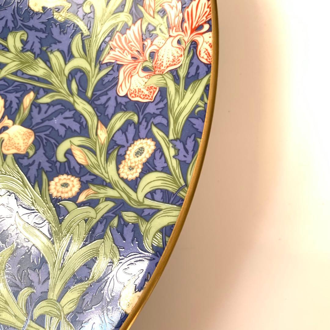 ウィリアム　モリス　大皿　希少　レア　特大サイズ35cm 極美品