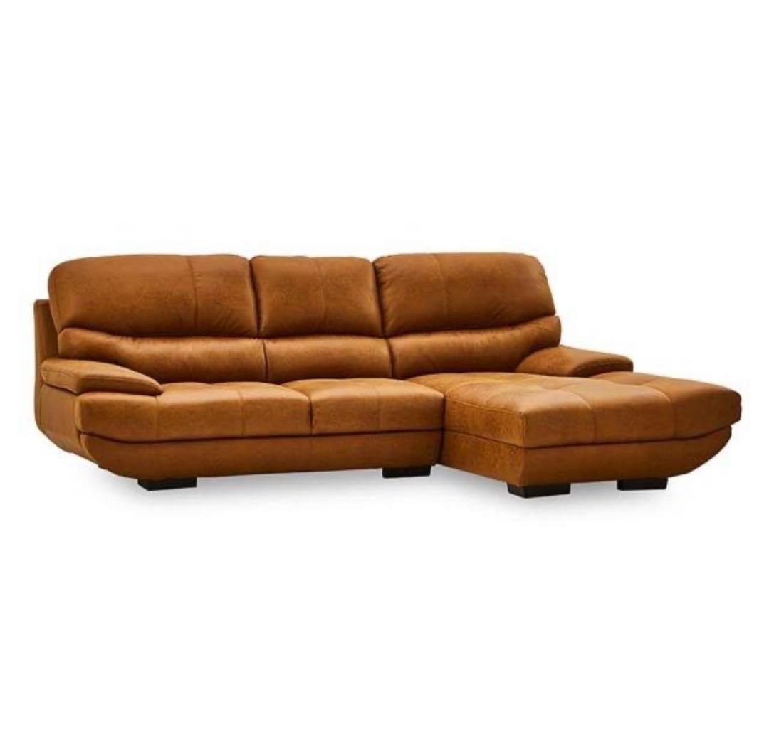 トレビソ　スモールカウチソファー　キャメル