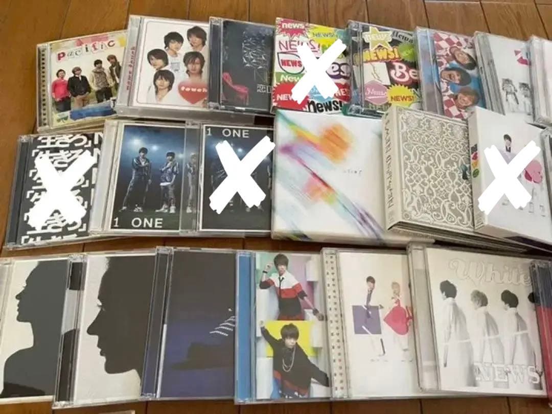 【バラ売り可、大幅お値下げ可】NEWS CD DVD おまとめ買い