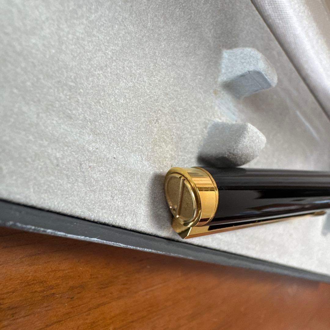 dunhill 万年筆 黒 ゴールド