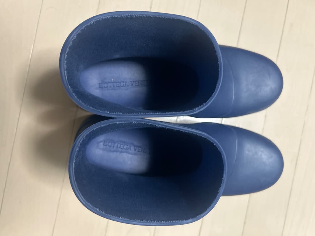 ボッテガべネタ　ネイビー ショートブーツ レインシューズ　付属品付き