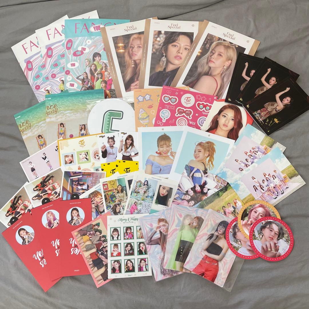 TWICE アルバム CD まとめ売り セット トレカ ポスター 特典付き
