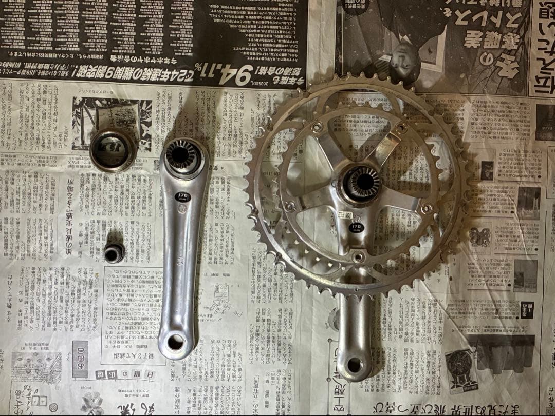 カンパcampagnolo centaur ウルトラトルク 53/39T-170