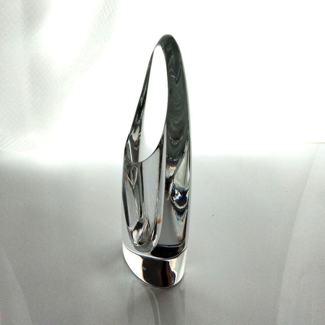 バカラ　フラワーベース　 花瓶　 エスキモー　クリスタルガラス　一輪挿し