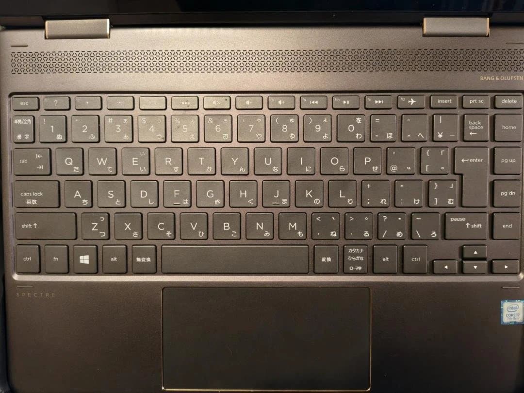 Windowsノート本体 hp Spectre x360 i7 512GB 16GB