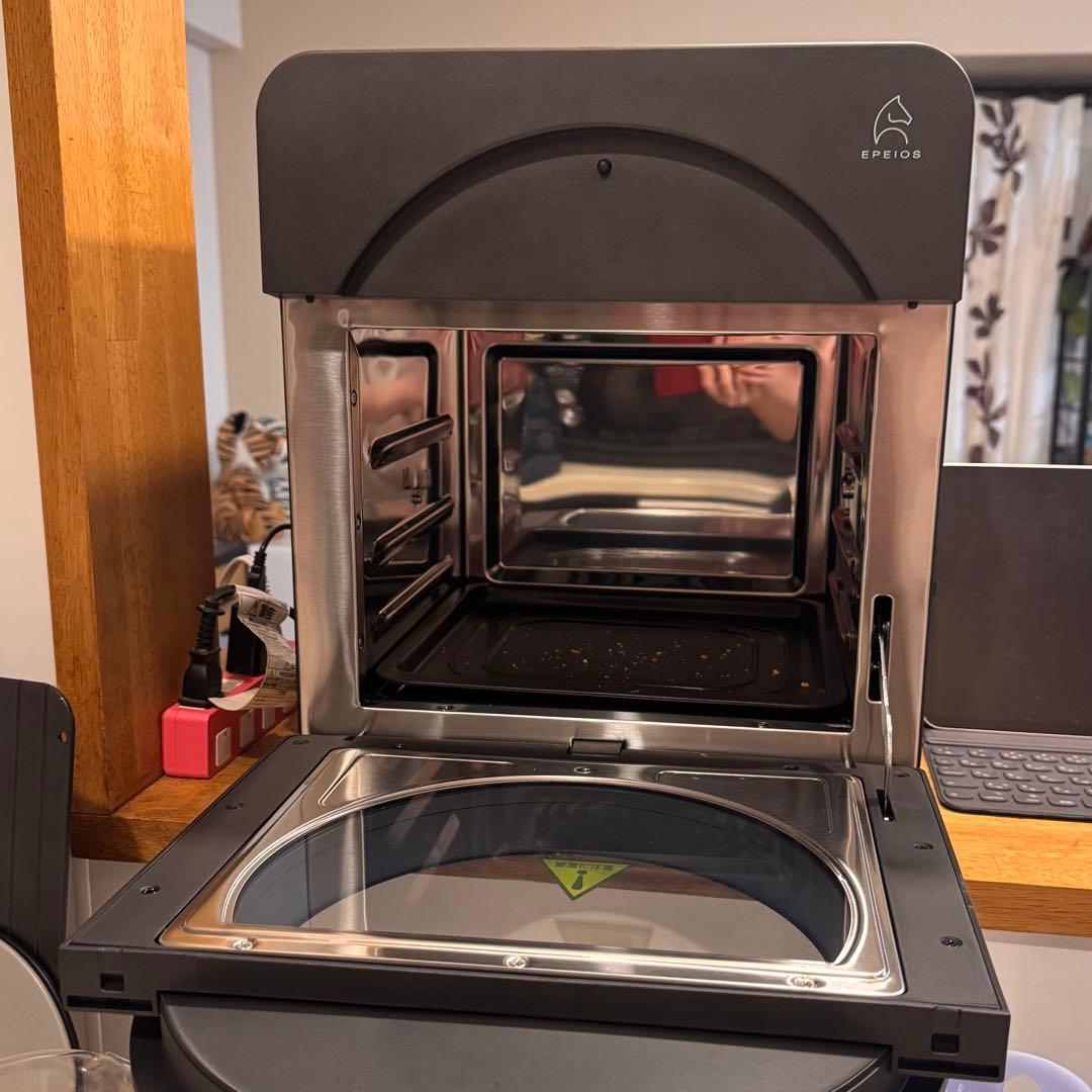【新品】Epeios（エペイオス）ノンフライエアーオーブン 14L ブラック