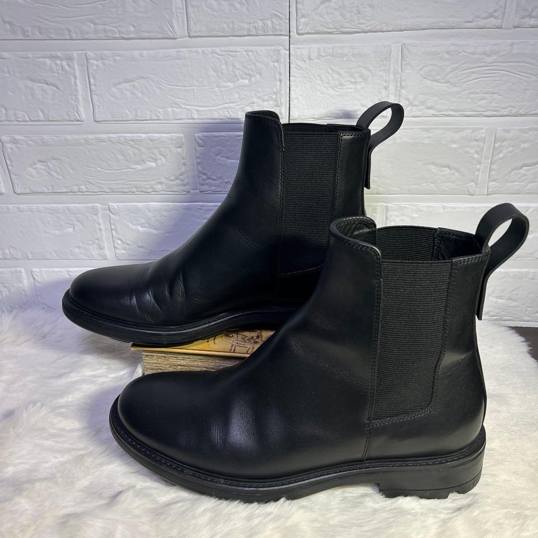 未使用級　theory セオリー　サイドゴアブーツ 27　ブラック　防水 ミドル