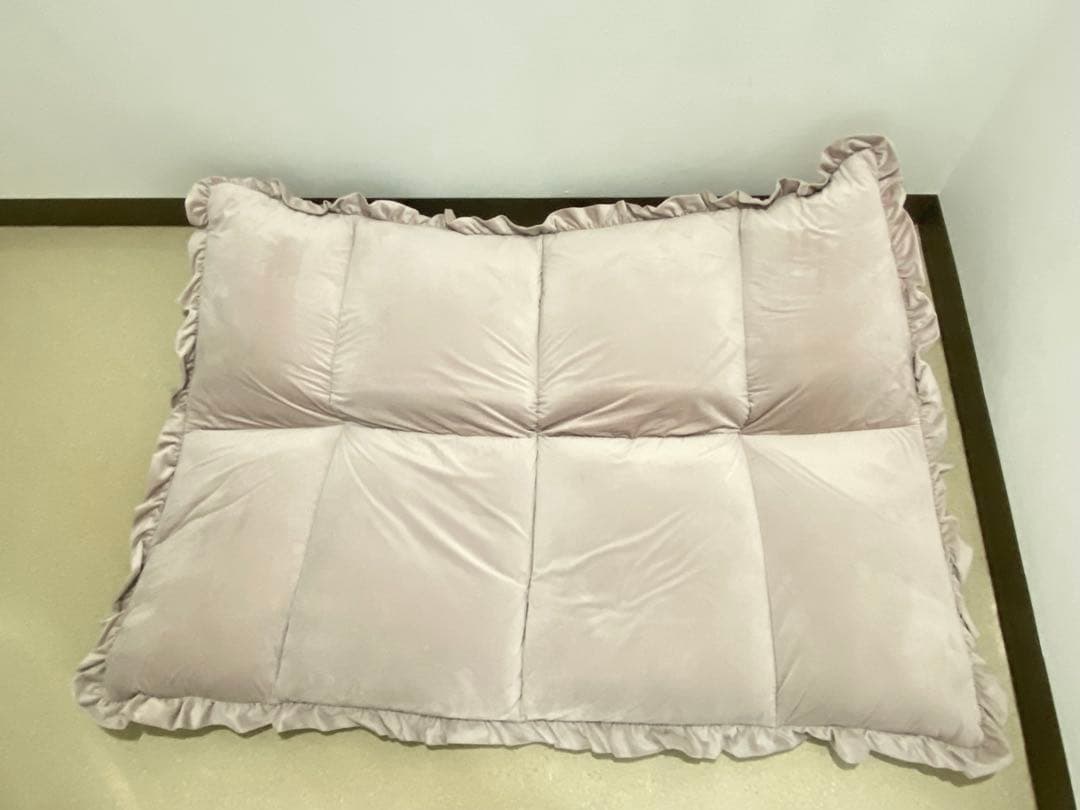 Franc Franc フランフラン フロアソファ フリル付き 座椅子 ピンク