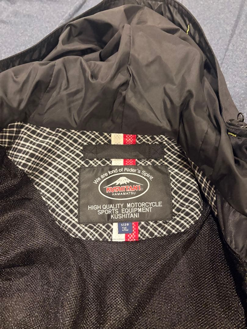 限定コラボモデル☆クシタニ カワサキ アロフトフードジャケットK-2815 3L