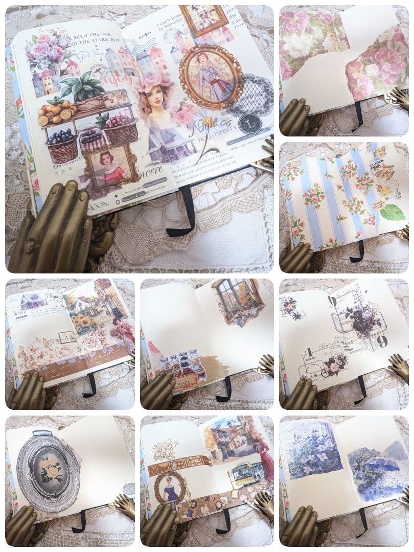 コラージュスタイル スケッチブック