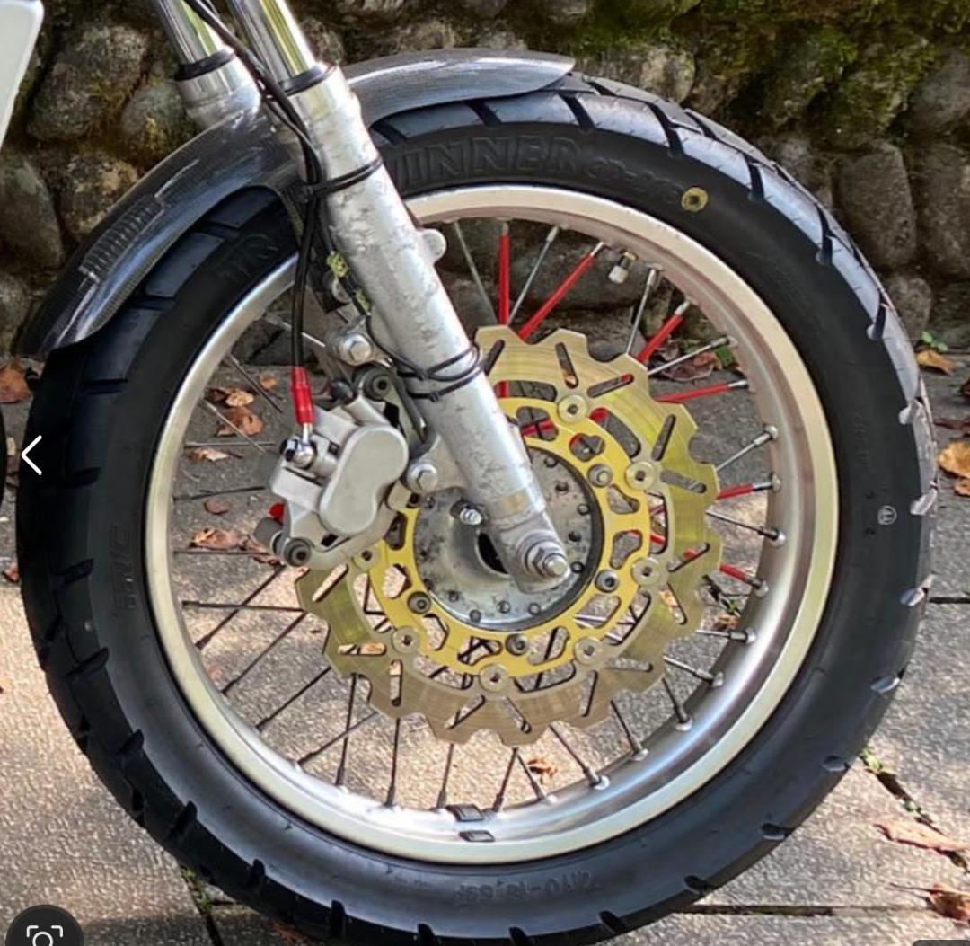 SR400 1JR フロントフォーク　キャリパー付き