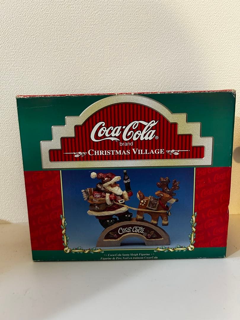 コカコーラ 社製/クリスマスの置物