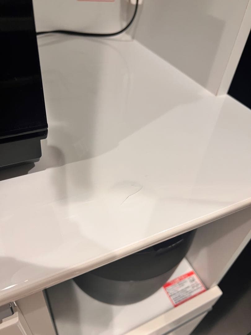 ニトリ　ホワイトキッチン収納 食器棚