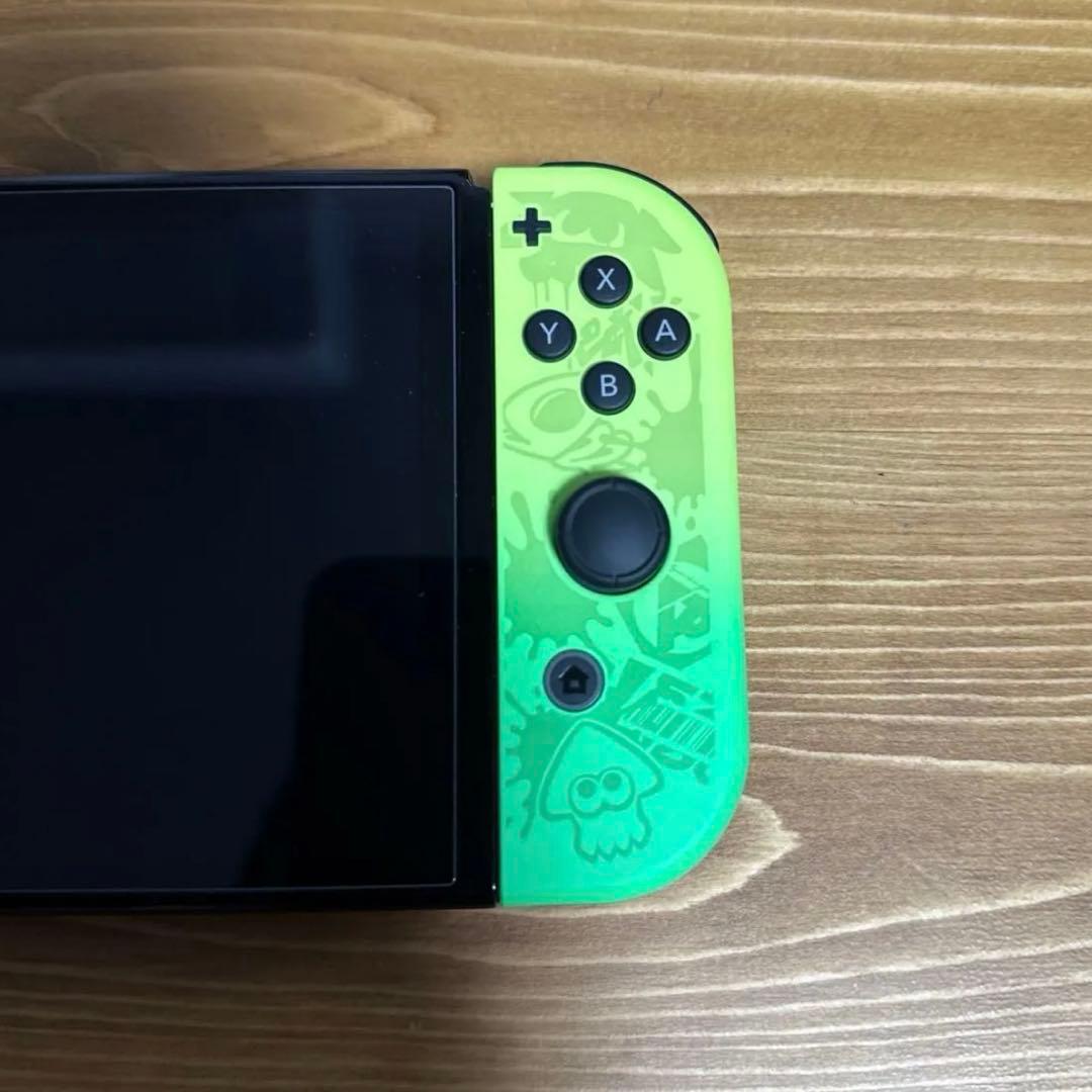 極美品　起動確認済　Nintendo Switch 有機ELスプラトゥーン3