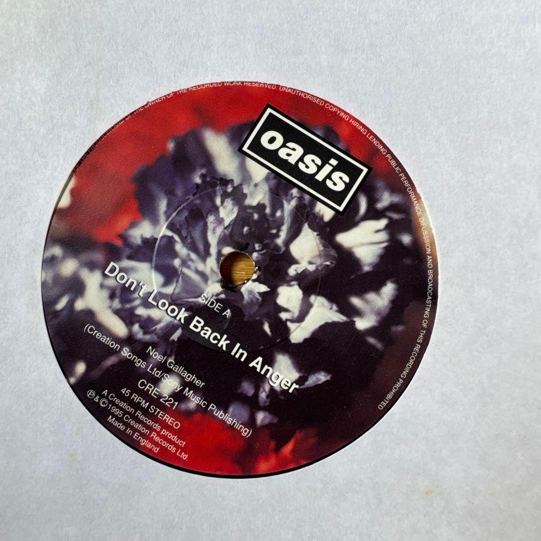 激レアoasis Don't Look Back In Anger 7inch