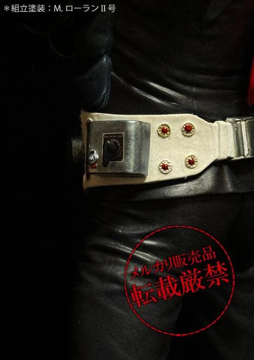 ★ビリケン商会　仮面ライダー旧1号【ソフビキット完成品】