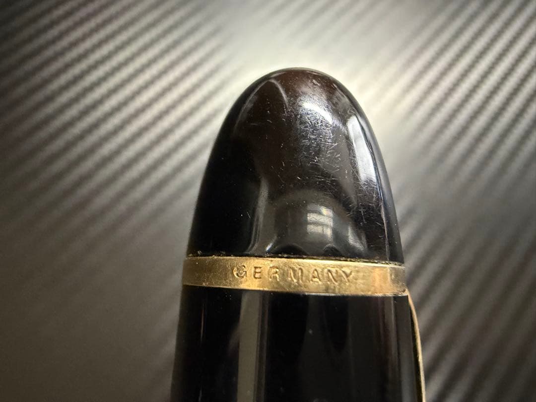 美品 モンブラン マイスターシュテュック 149 14C 中白 EF 万年筆