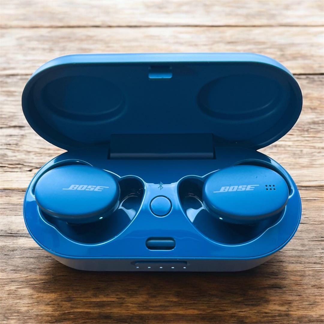 ✨美品✨BOSE Sport Earbuds ワイヤレス イヤホン ブルー