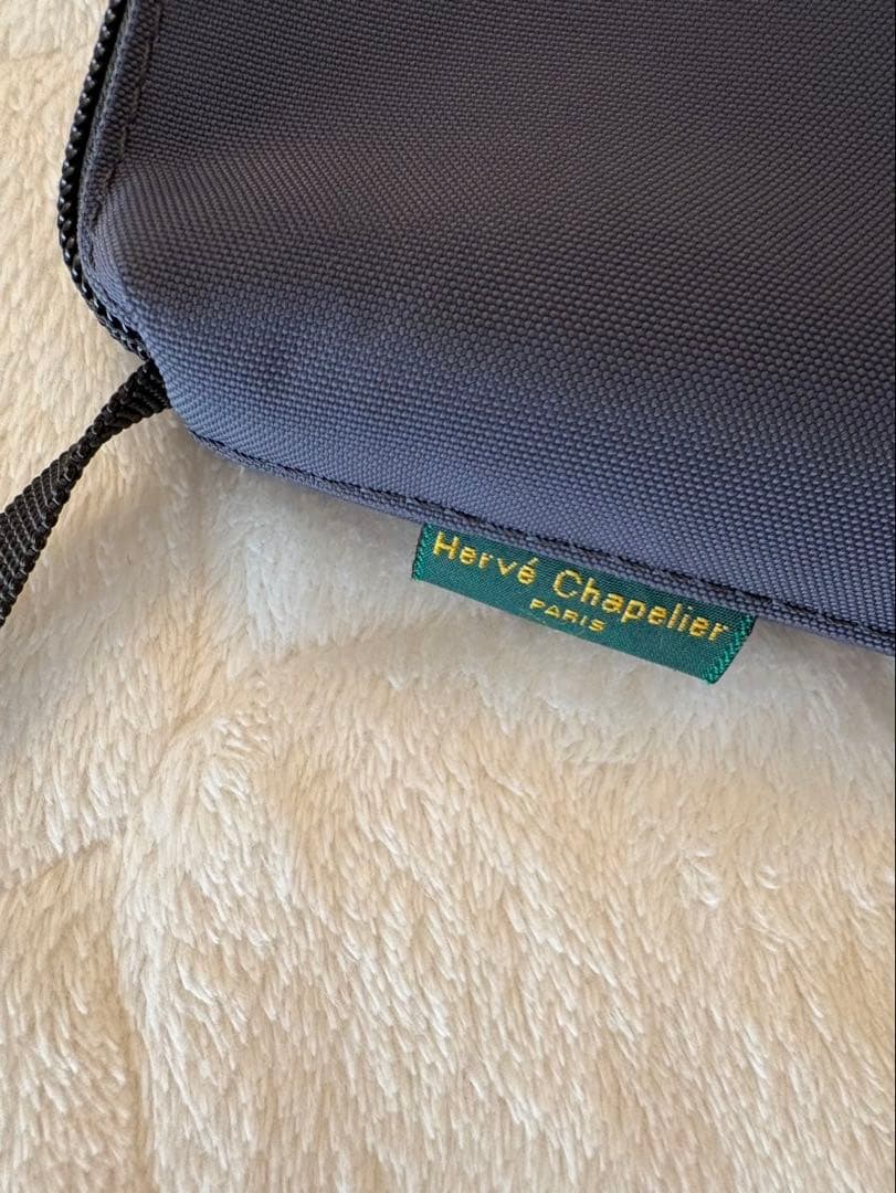 Herve Chapelier グリーンレーベル別注 ビッグポシェット