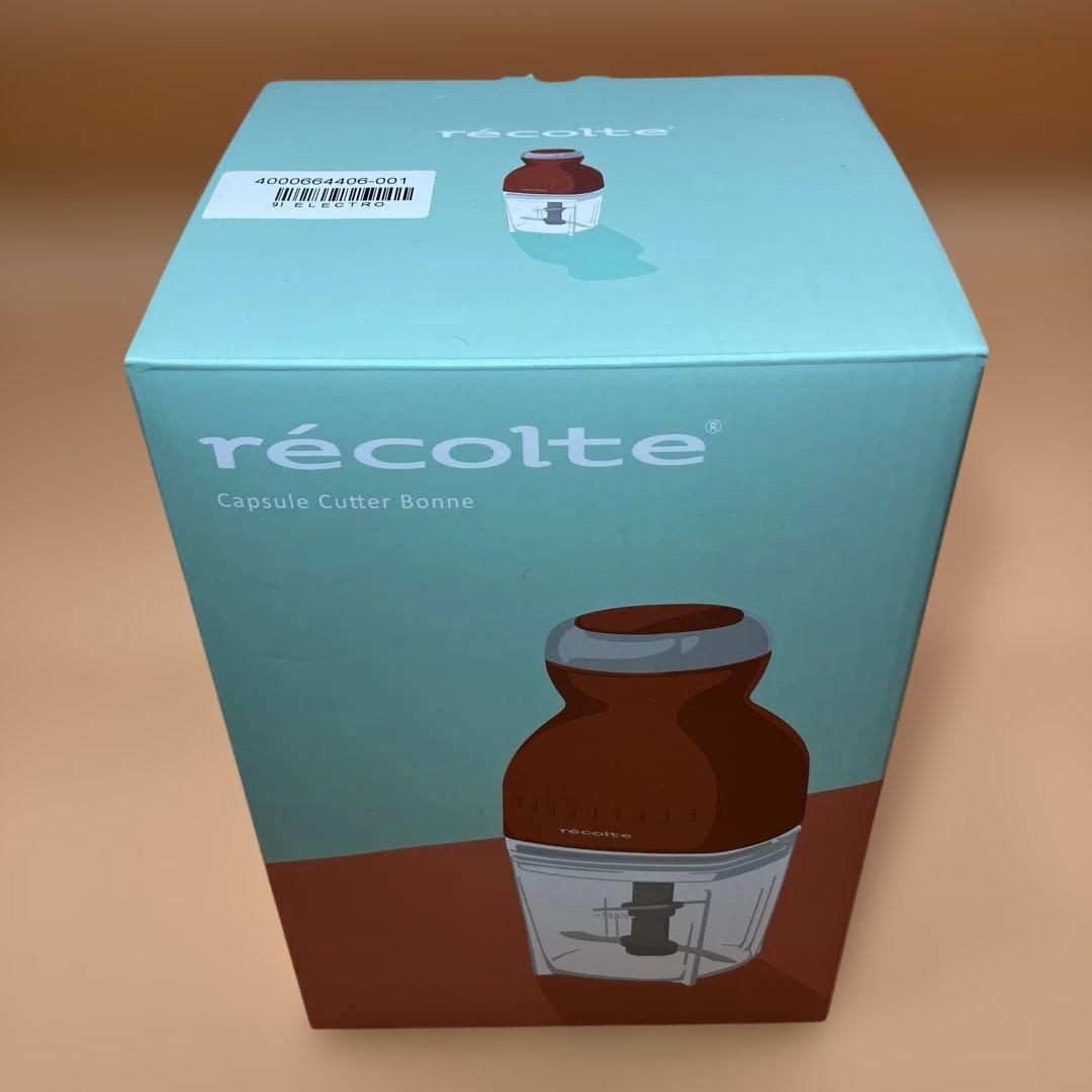 【新品未開封】recolte カプセルカッター ボンヌ RCP-3 付属品有