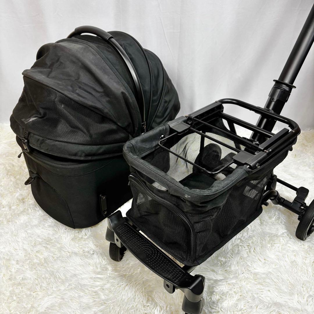 『使用2回』エアバギーAirbuggy Wiz Xペットカート　トゥルーブラック