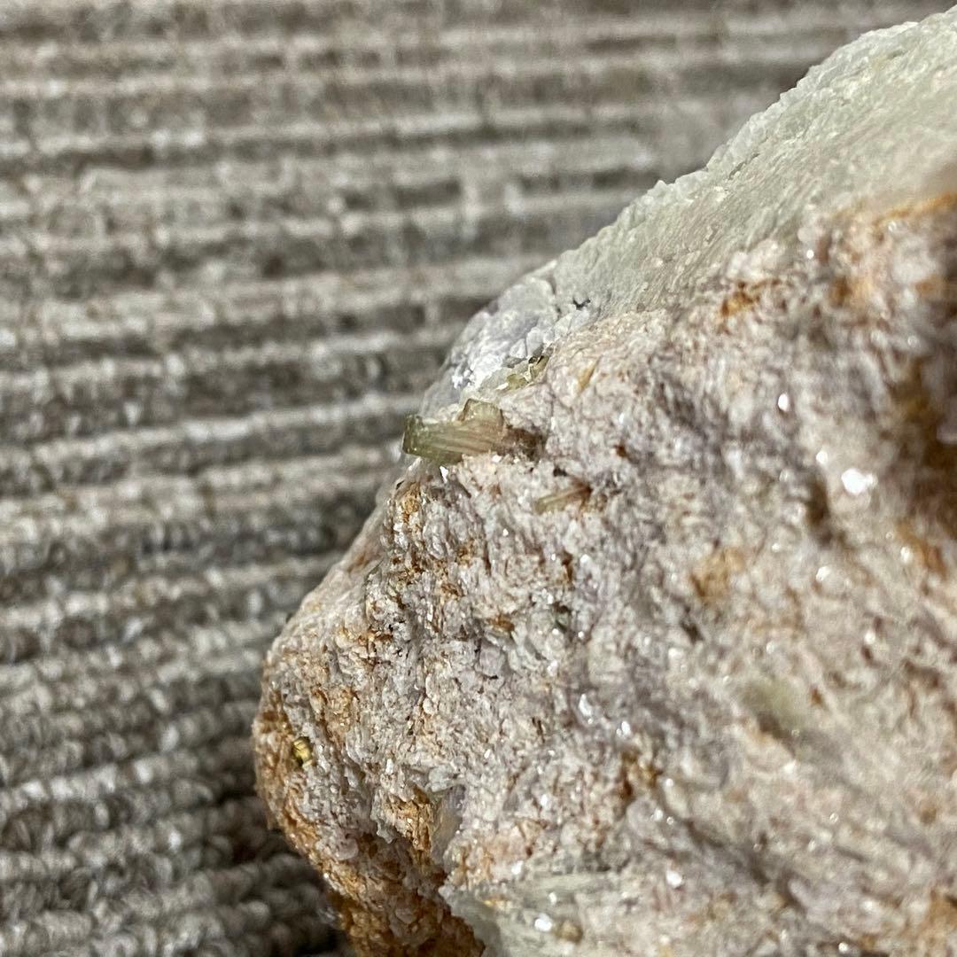 18cm ウォーターメロン　トルマリン　レピドライト　ブラジル　鉱物標本