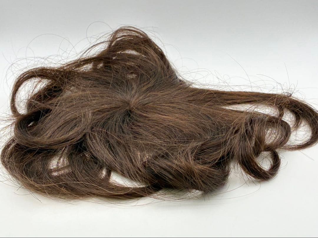 【美品】ジュリアオージェ クロスフリー ウィッグ チャ 人毛100％ 59558