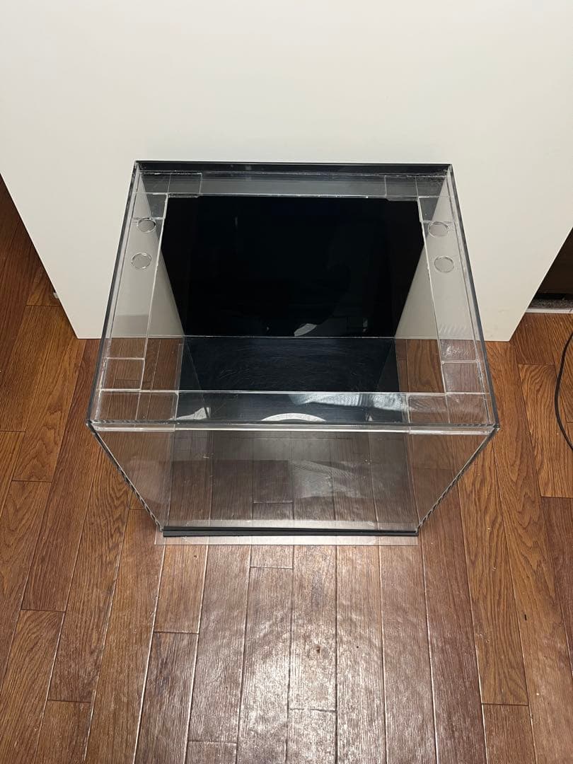 【引取限定】45センチアクリル水槽 45cmと上部フィルター 水中ポンプ付き