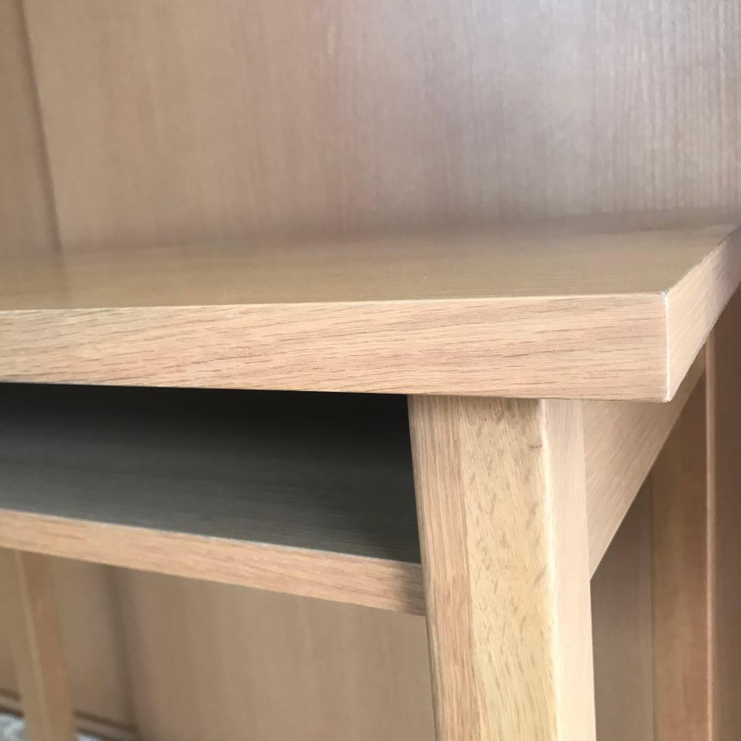 廃盤品 無印 オーク材 デスク 学習机