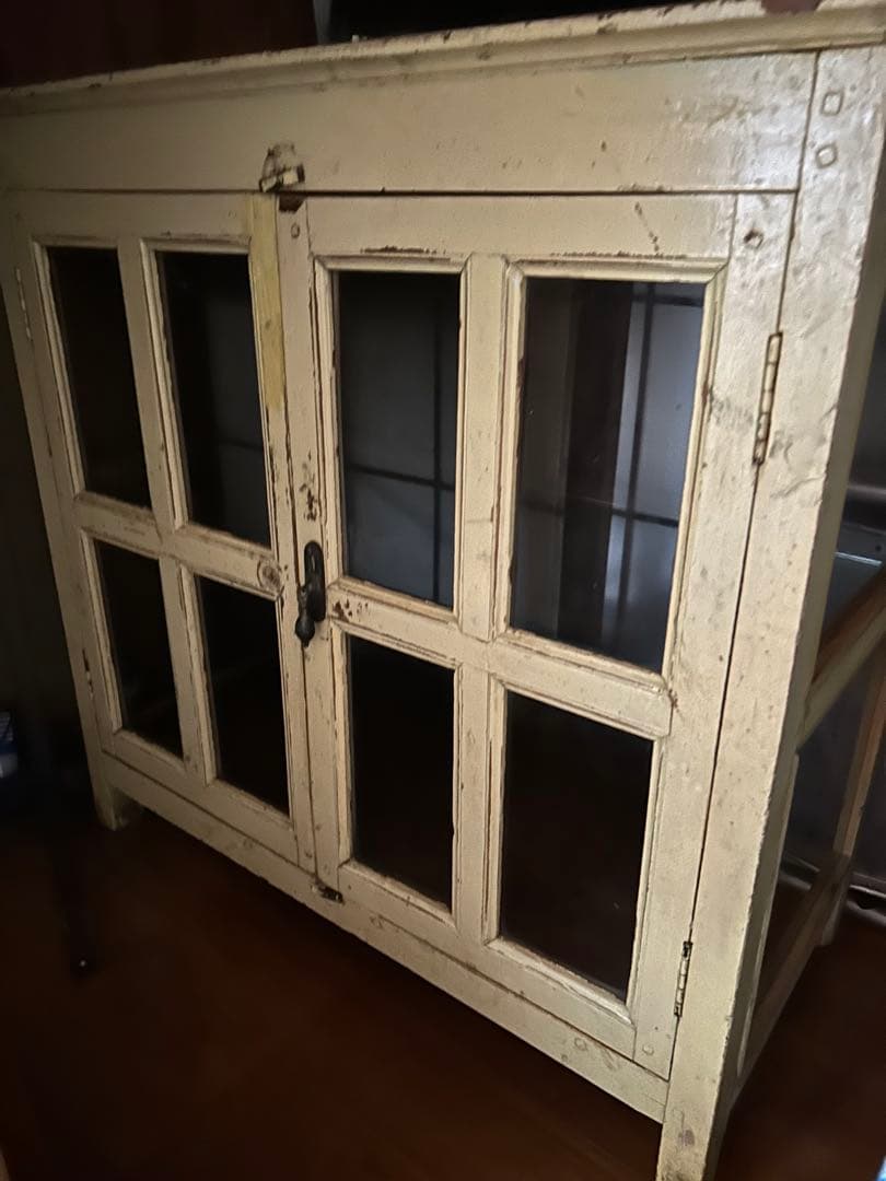 アンティーク 家具 ガラス棚