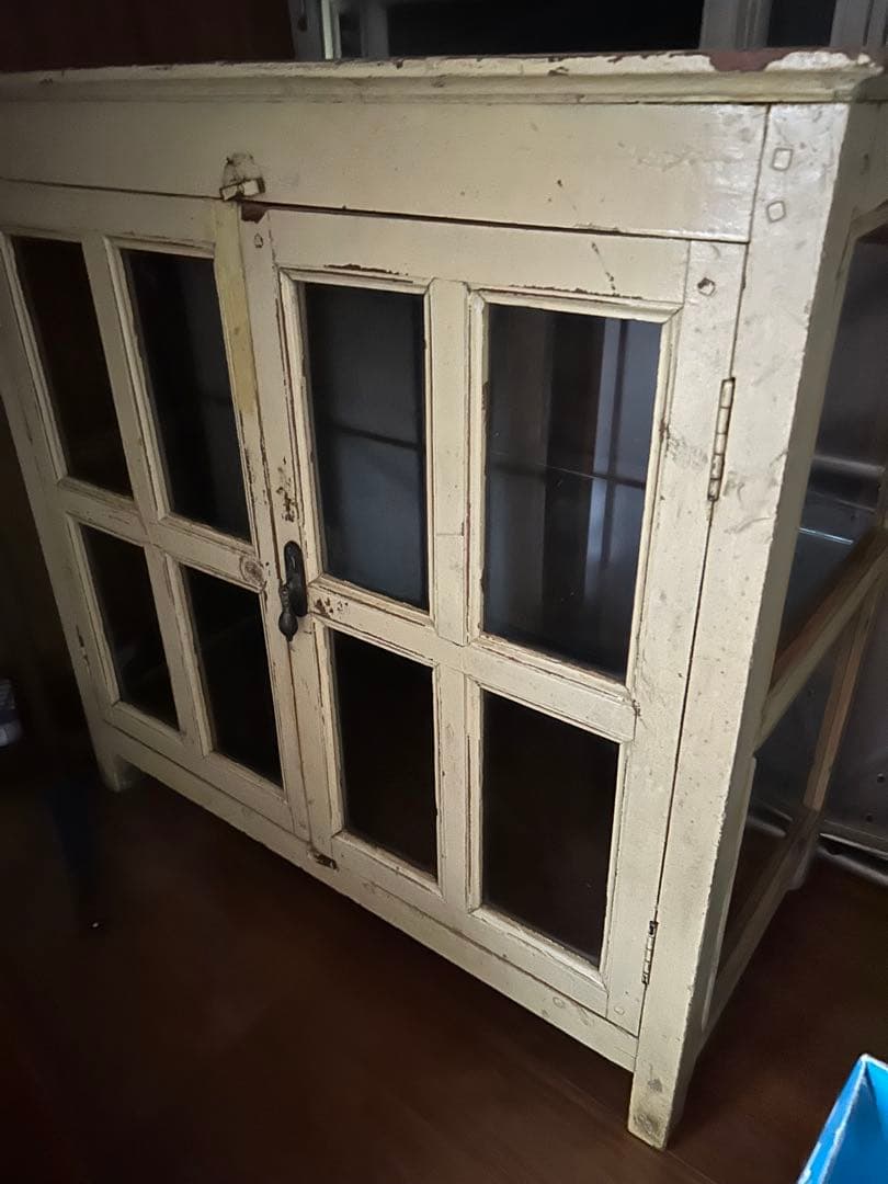 アンティーク 家具 ガラス棚