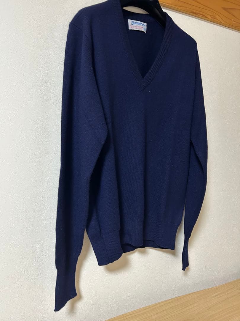 オールドタグ Ballantyne 100% カシミヤセーター 102cm 40