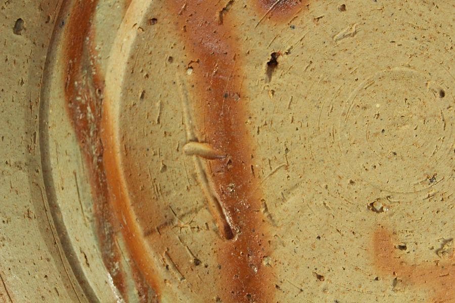 古美術 金重陶陽作 備前 皿 共箱 美品(K-YC568)