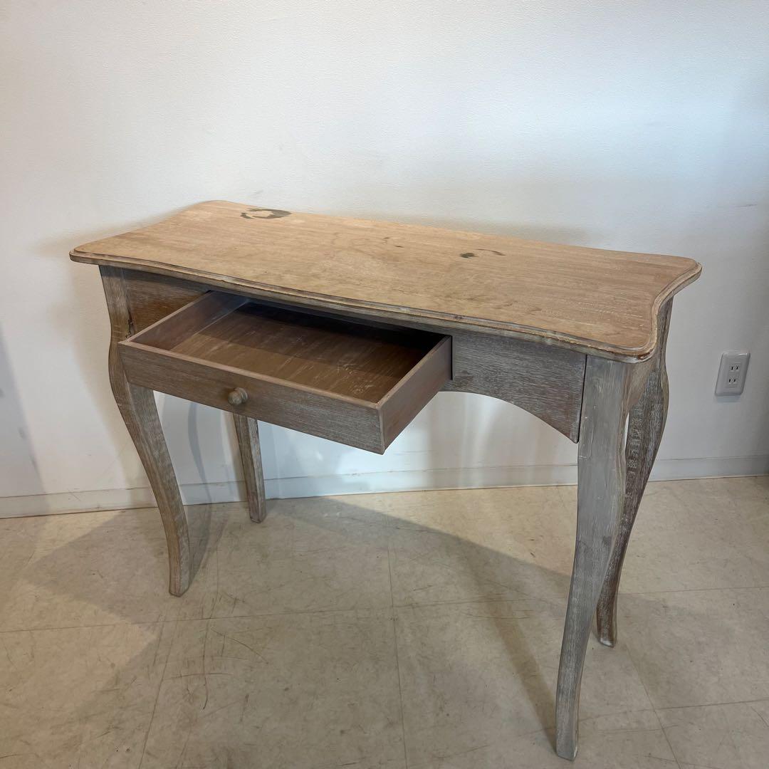 フランフラン　猫足　サイドテーブル　アンティーク　汚れあり