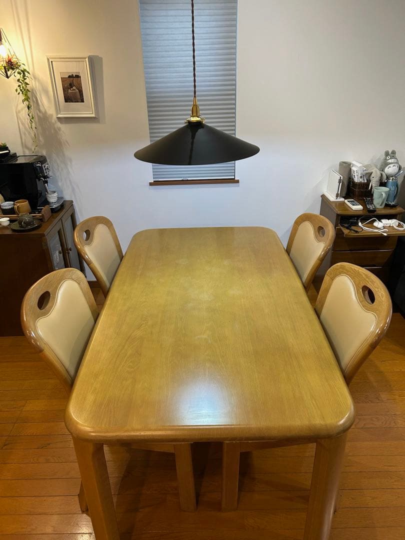 ダイニングチェア　4脚　浜本工芸　中古　★送料の関係で1脚の決済です★