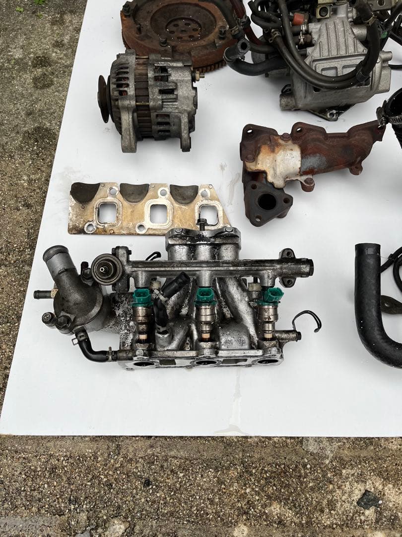 ジムニー JA11 F6A エンジン 補機類など