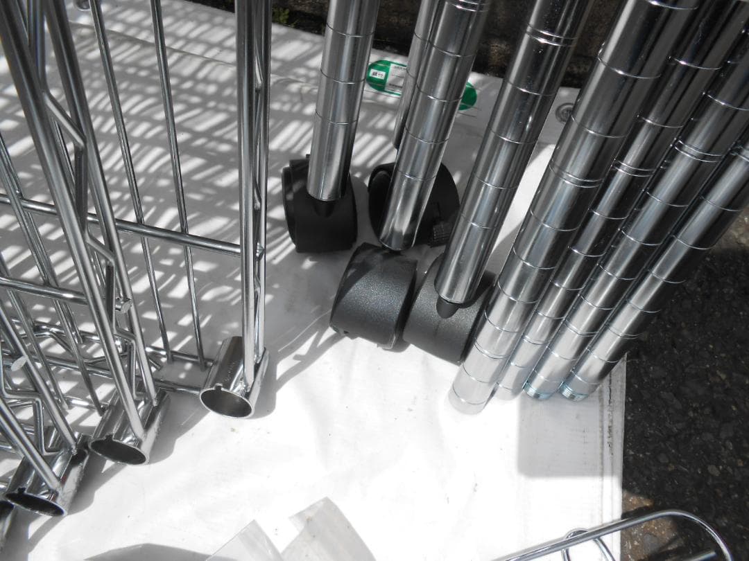 直接引取可 総額50000円相当 ルミナス スチールラック 7段 キャスター付き