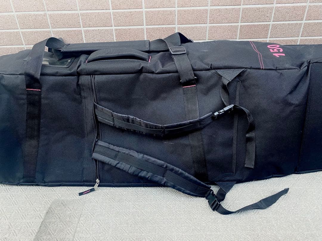 【１度使用】スノーボード　オールインワン　キャリーケース　キャスター付　150