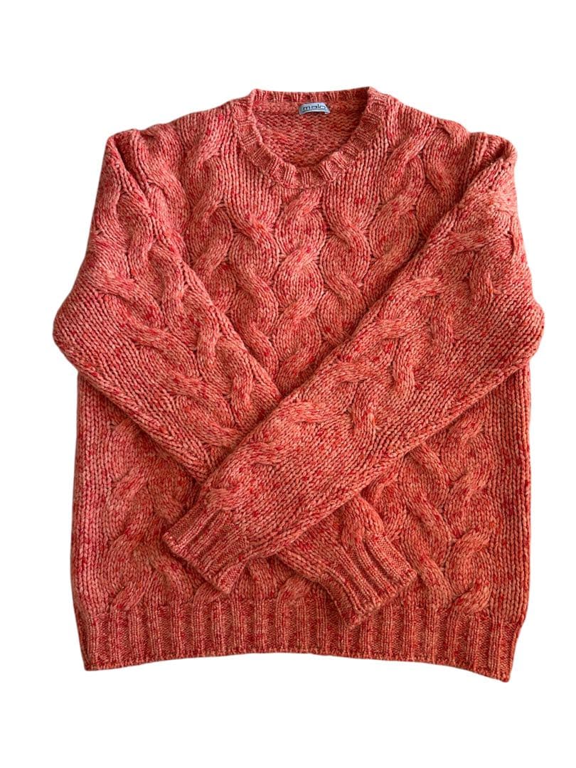 malo ケーブルニットセーター 46