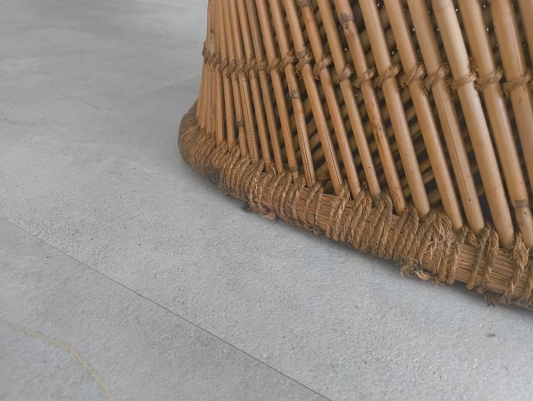 ラタン アームチェア 2脚セット バリ 引取限定✨