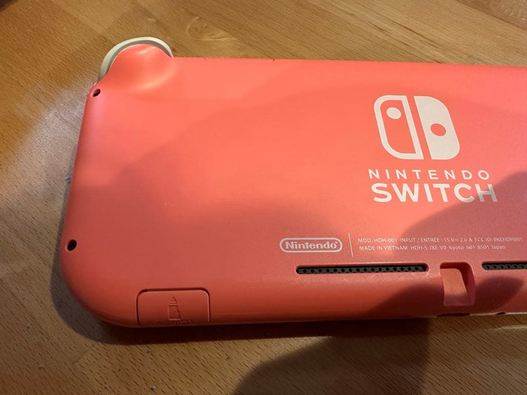 Switch Lite ピンク コーラル 訳あり ジャンク
