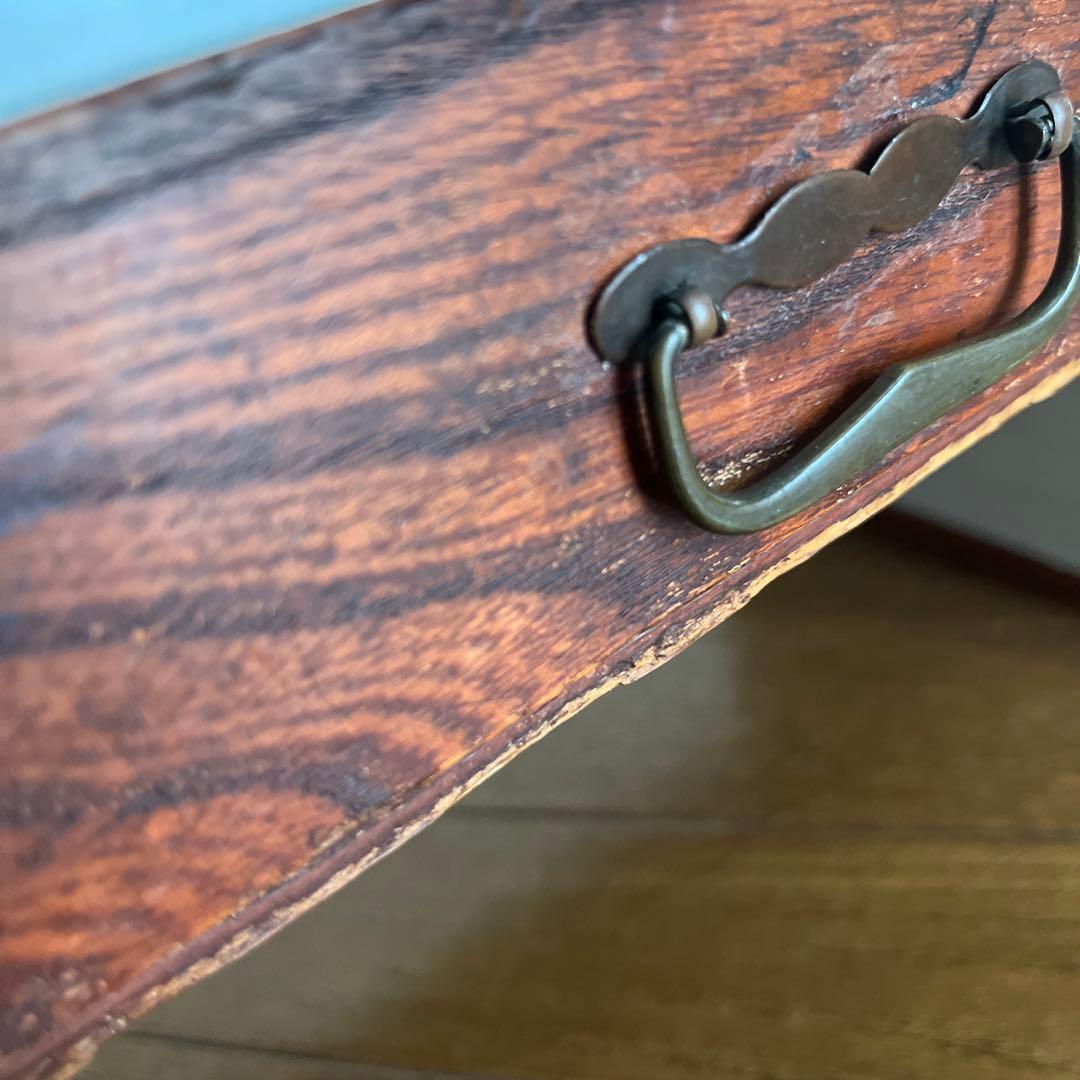 【一点物】ヴィンテージ アンティーク 机 大正 昭和レトロ品 小型机 ミニ座机