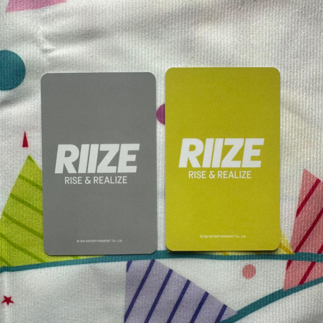 RIIZE ラキドロ ユニバ 来日記念ショウタロウ 特典 トレカ 2枚