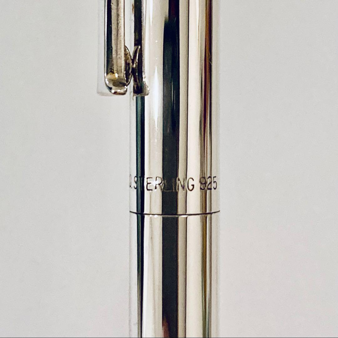 シルバー925◆ティファニー 純銀ボールペン　スターリングTiffany&Co.