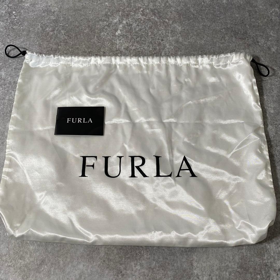 新品　FURLA フルラ　ワンショルダーバッグ　ホーボー　レザー　アイボリー