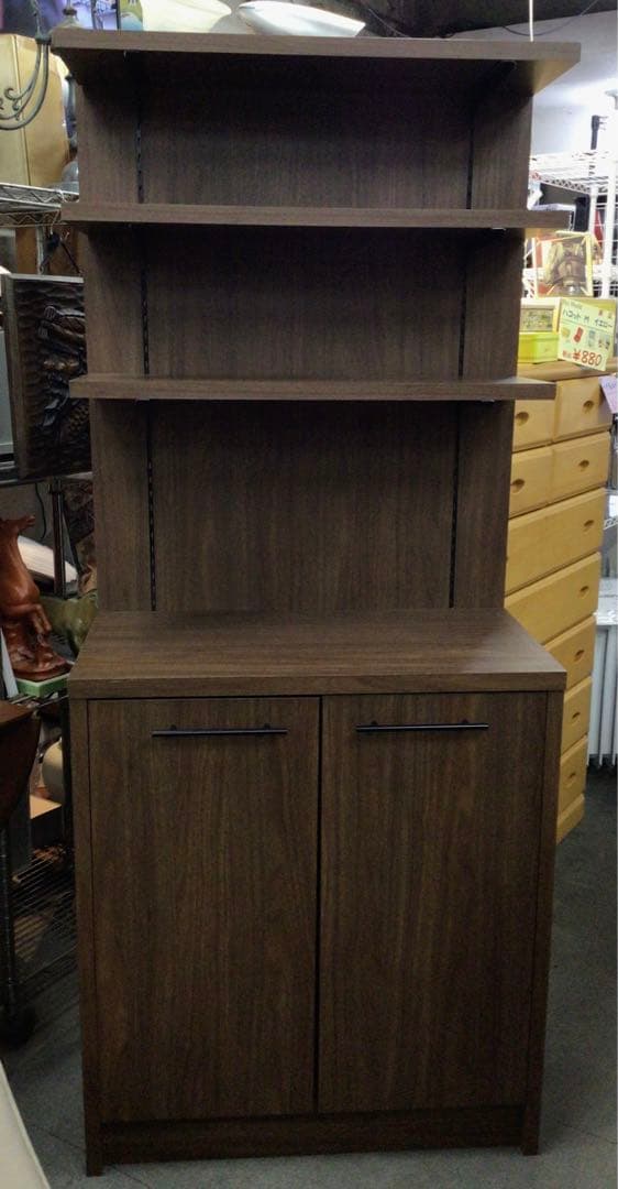 Francfranc ガーラ キッチンキャビネット ウォールナット 引取限定！