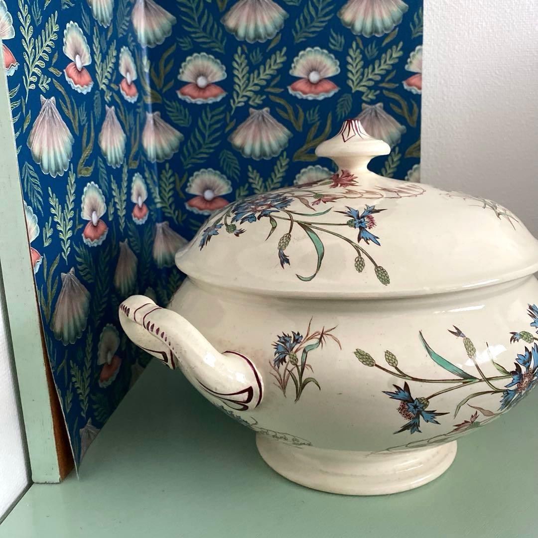 ちーちゃんページです。リュネヴィルBLEUET　矢車菊スーピエル