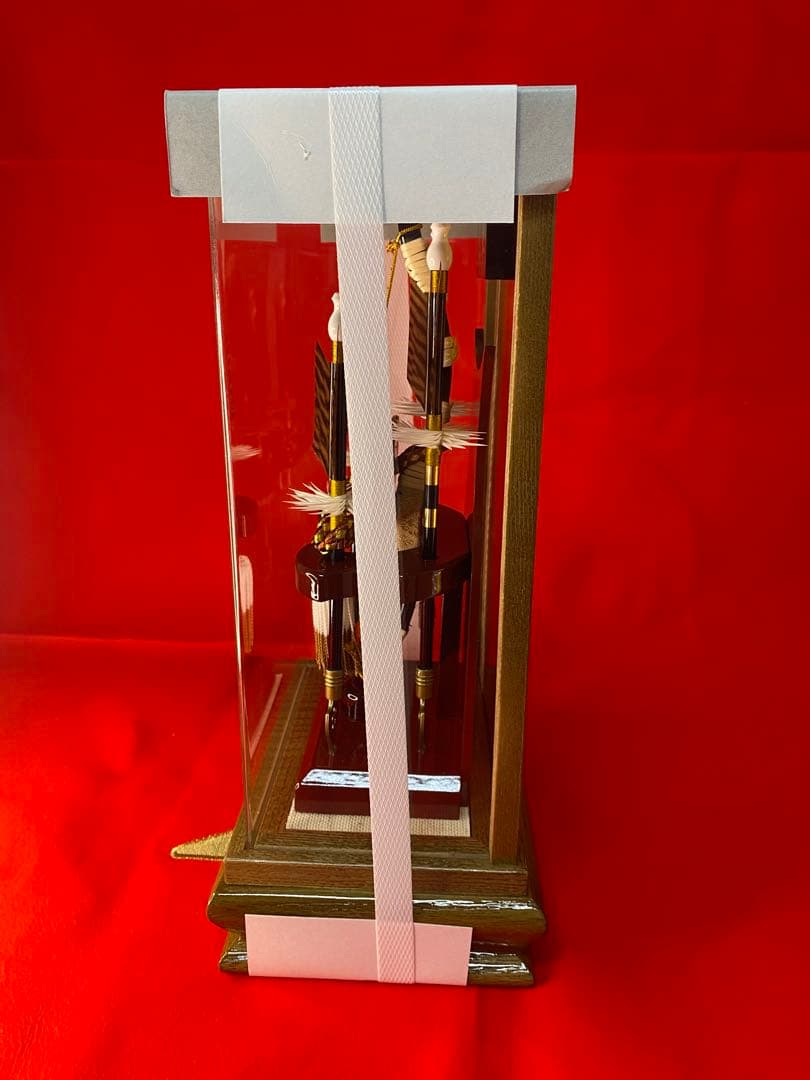 東京久月　破魔弓　アクリルケース　９号・間口約２１×奥行約１４×高さ約３４㎝