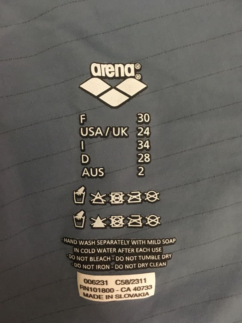 専用ページ arena POWERSKIN CARBON AIR2 XS ①